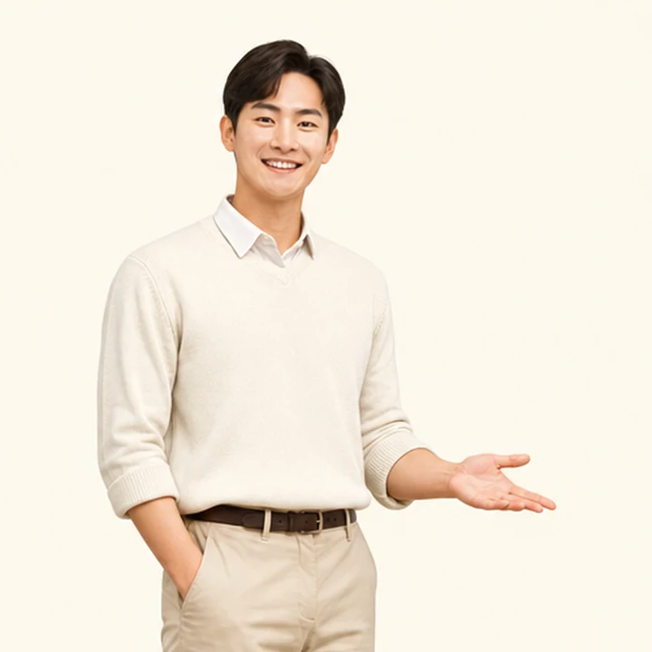 현대 펠리세이드 장기렌트카 상담 신청을 안내하는 담당자